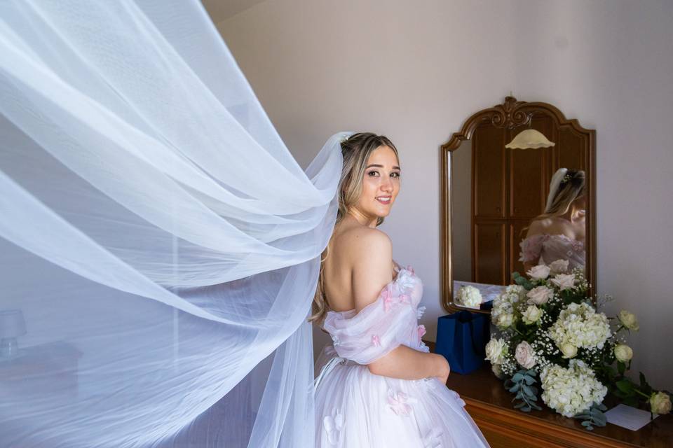 Bride veil