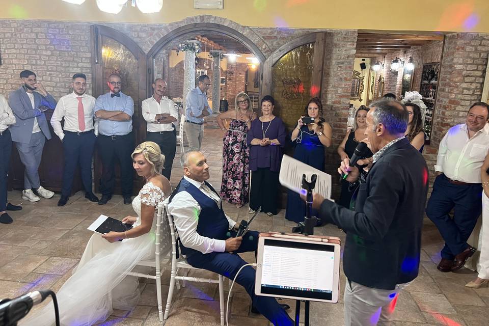 Animazione matrimonio Pavia