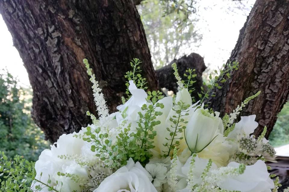 Bouquet peonie ranuncoli