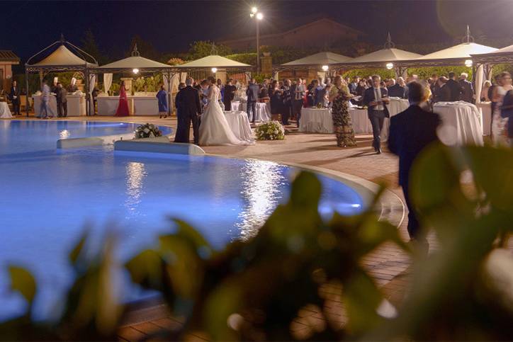 Il Buffet in Piscina