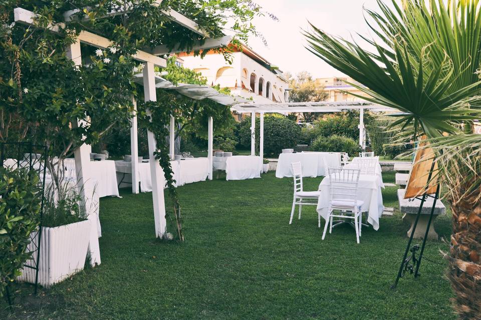 Giardino per l'aperitivo