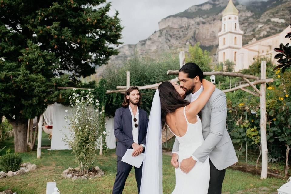 Elopement positano