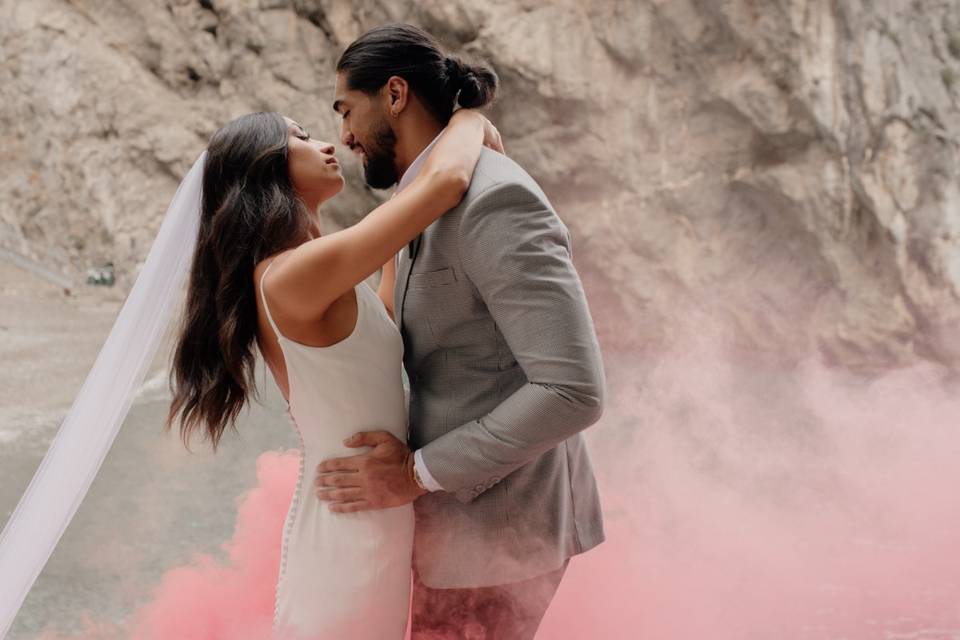 Elopement positano