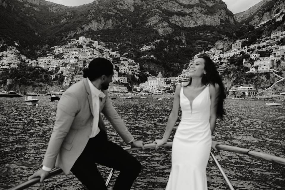 Elopement positano