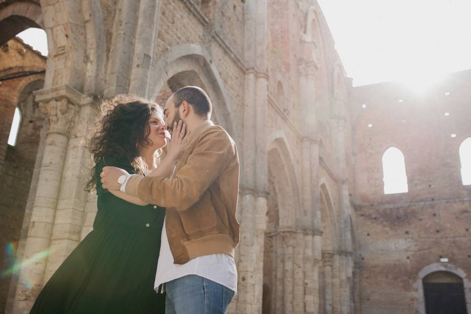 Engagement san galgano