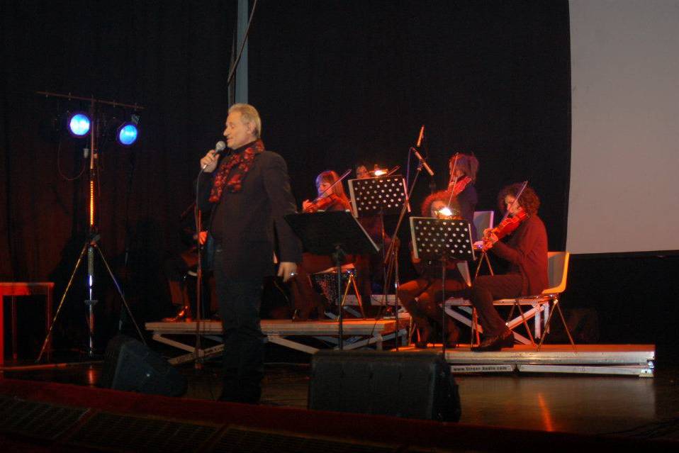 Con Amdeo Minghi in concerto