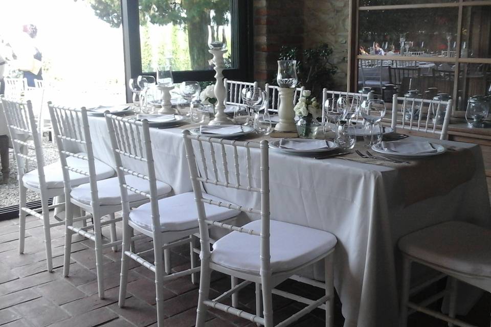 Matrimonio sedie chiavarine