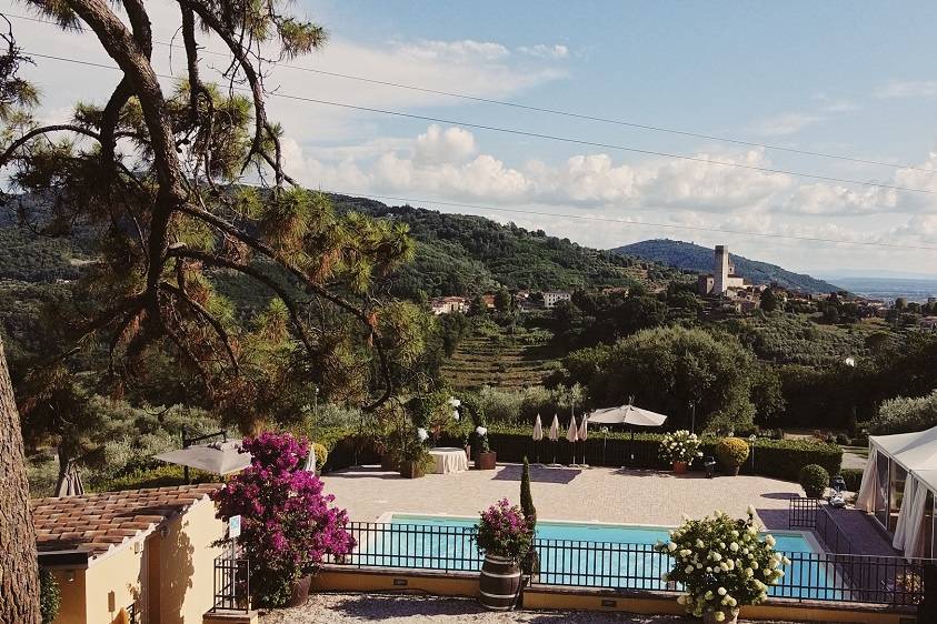 Villa ricevimenti piscina