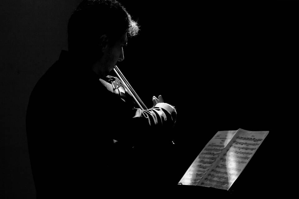 Violinista in Chiesa