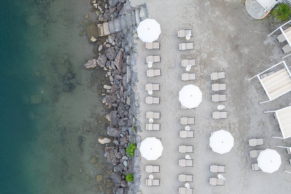 Spiaggia attrezzata