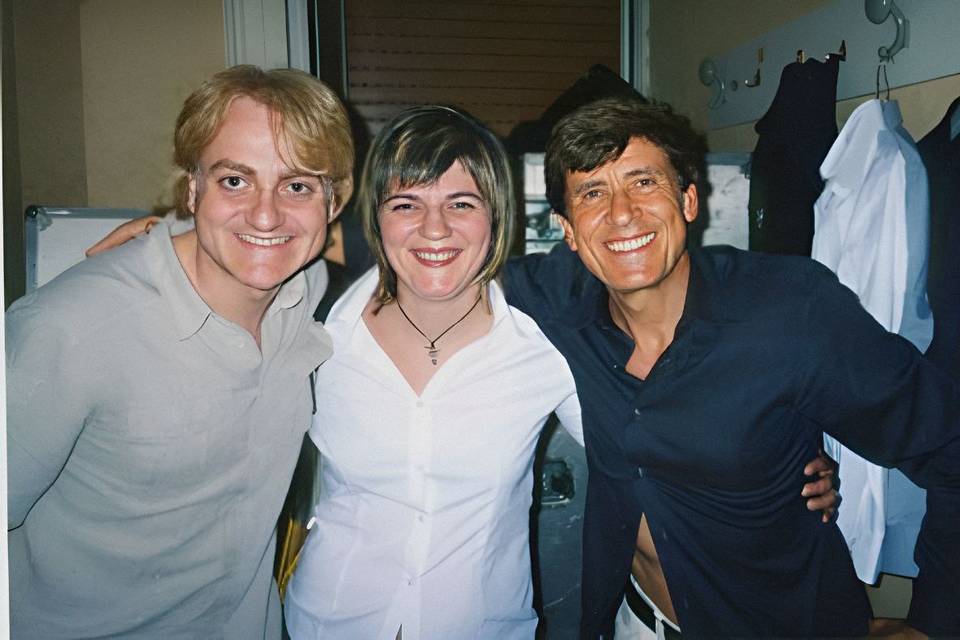 Con Gianni Morandi