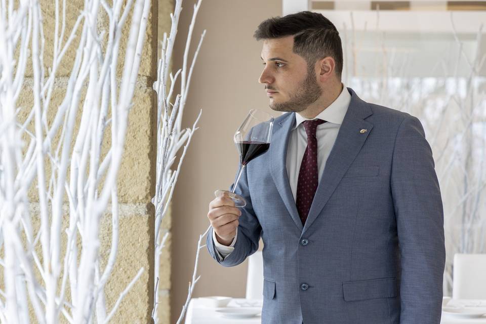 Sommelier Giuseppe D'Amico