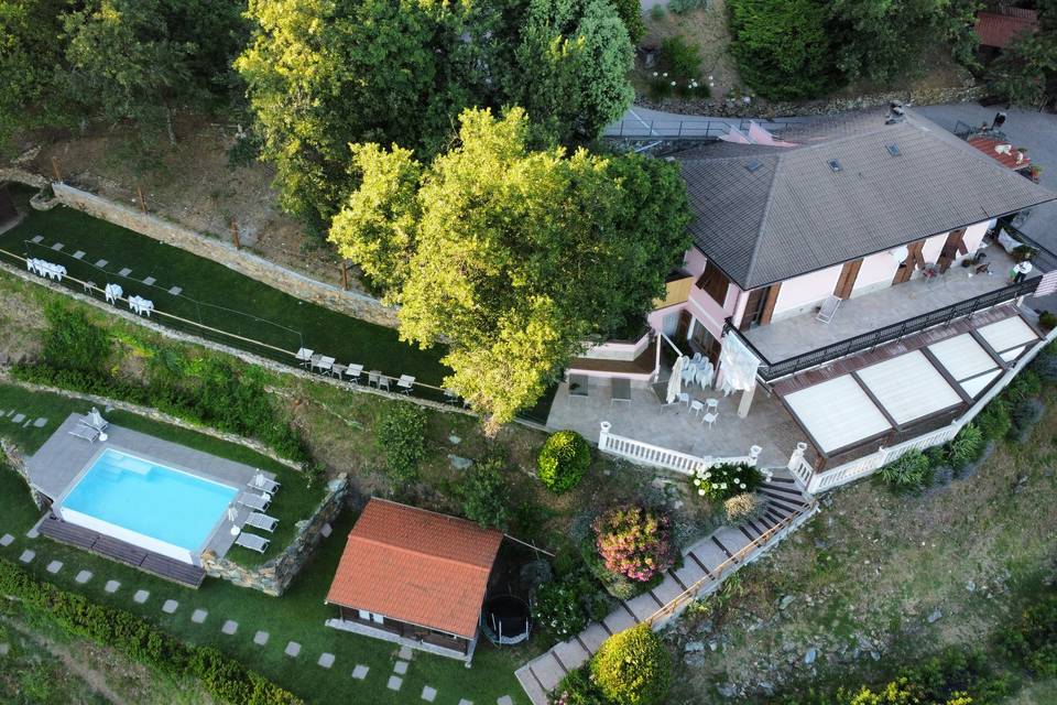 Vista dall'alto