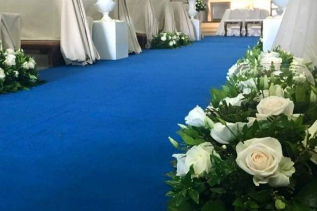 Noleggio affitto tappeto rosa per eventi e matrimonio Milano