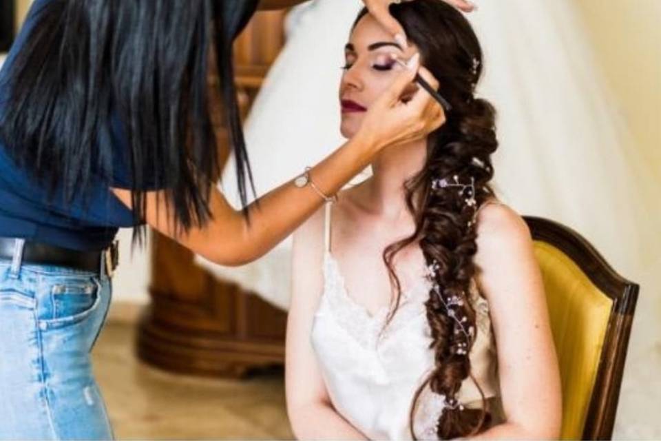 Durante make up sposa