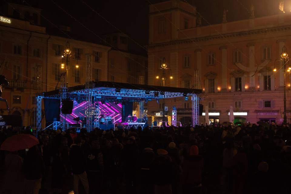 Piazza Cavalli, Capodanno 2023