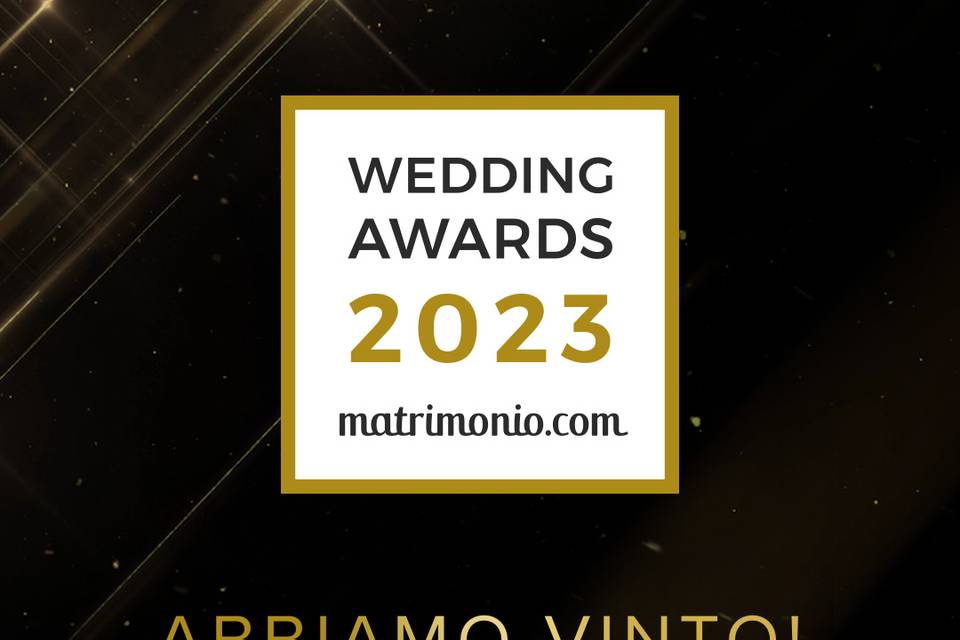 Vincitore Wedding Awards 2023