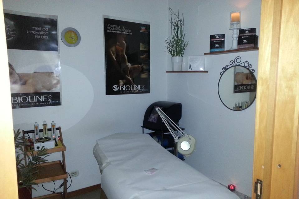 Una delle Cabine estetiche