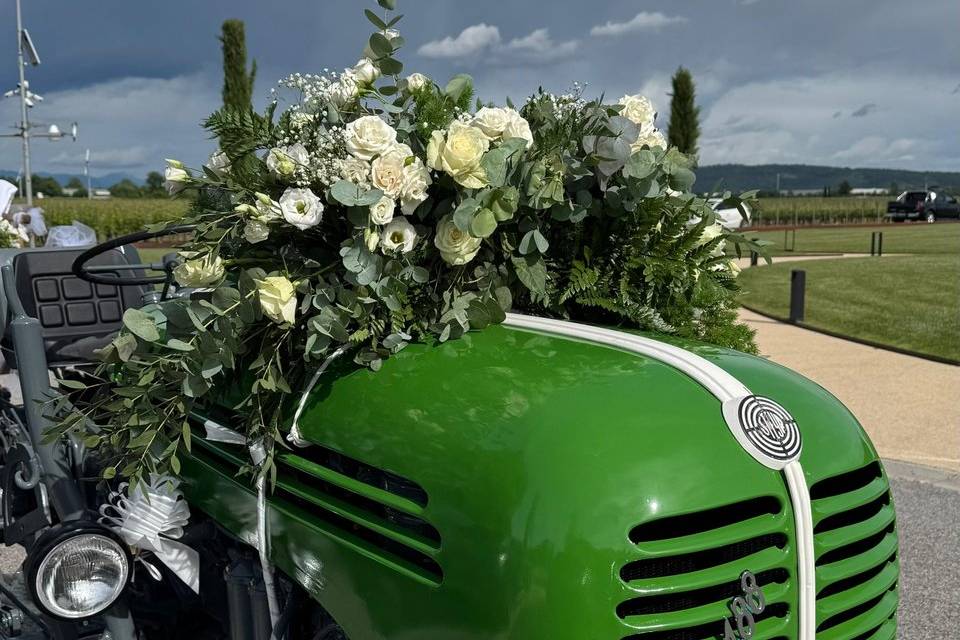 Decorazione trattore