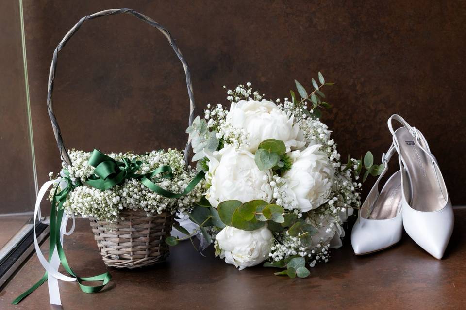 bouquet peonie