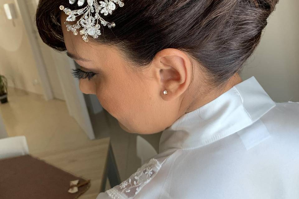 Wedding look - Nadia Gambicchia hairluxury