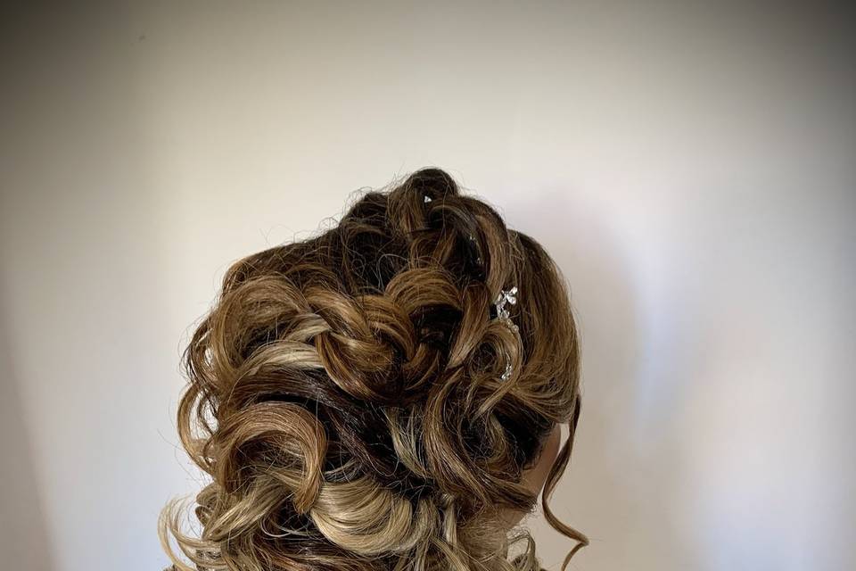 Wedding look - Nadia Gambicchia hairluxury