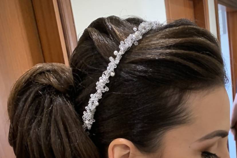 Wedding look - Nadia Gambicchia hairluxury