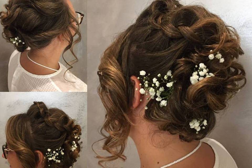 Wedding look - Nadia Gambicchia hairluxury