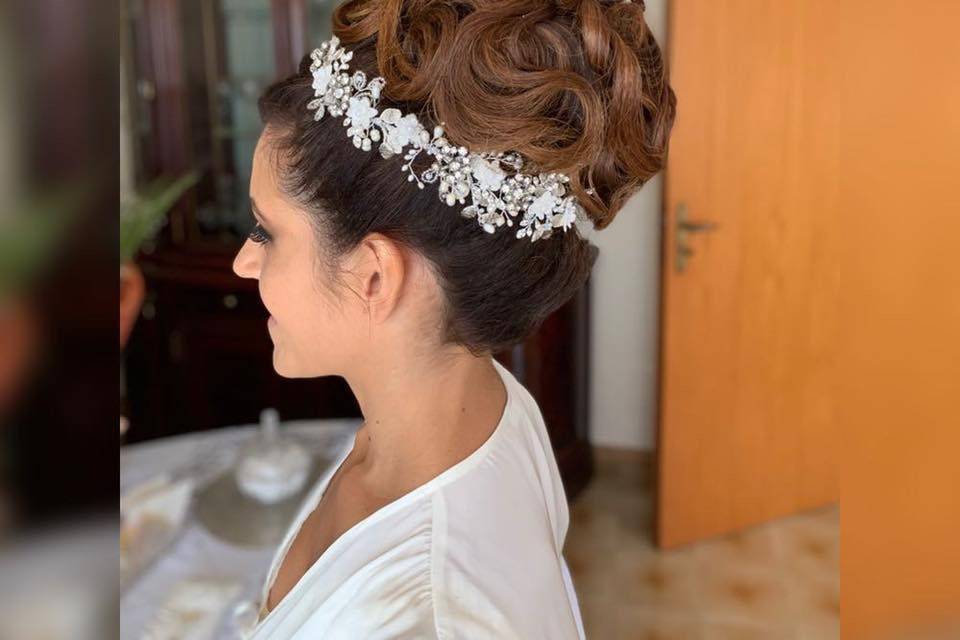 Wedding look - Nadia Gambicchia hairluxury