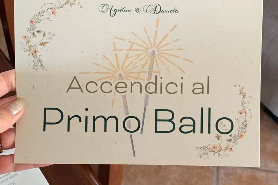 Cartello indicazioni tavolo