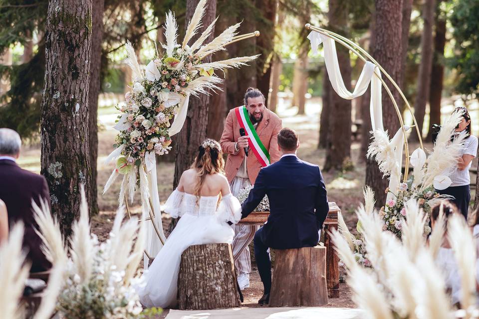 Matrimonio nel bosco