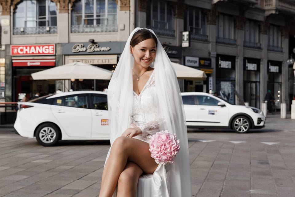 Sposa moderna a Milano