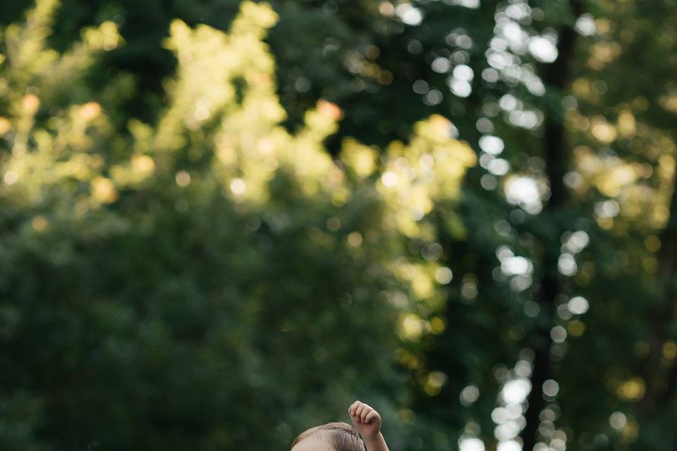 Smiling baby