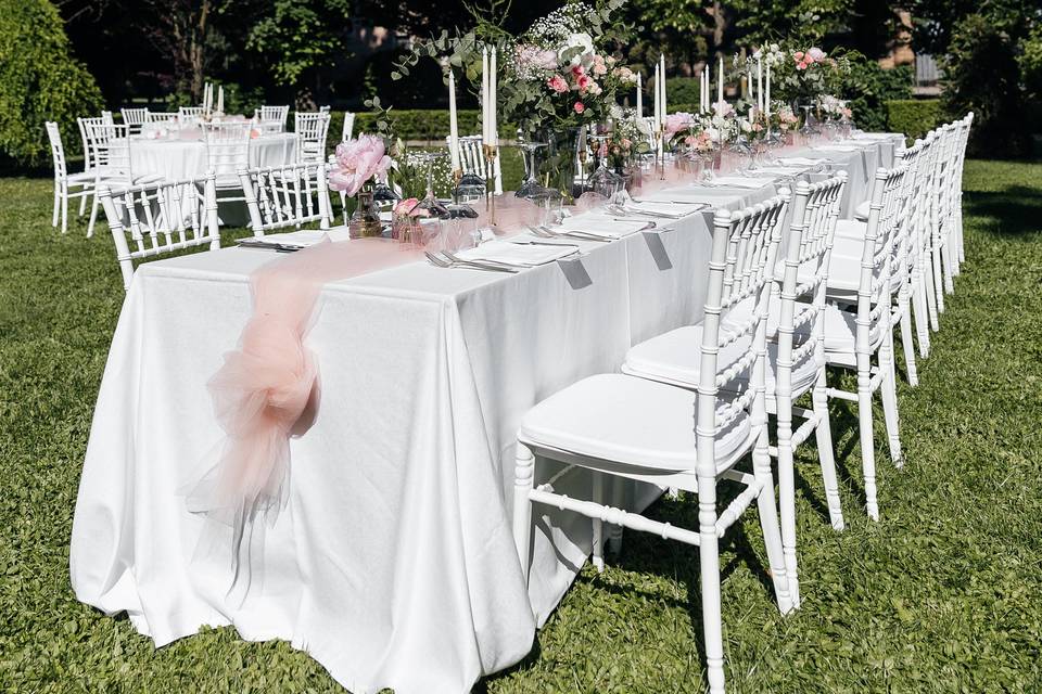 Wedding table details