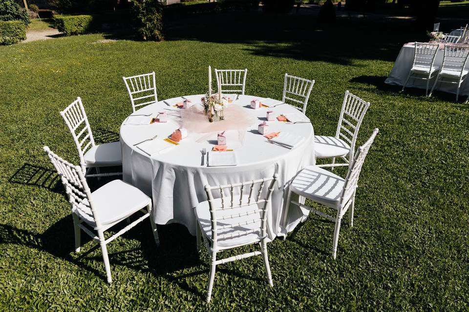 Weddind table decoration