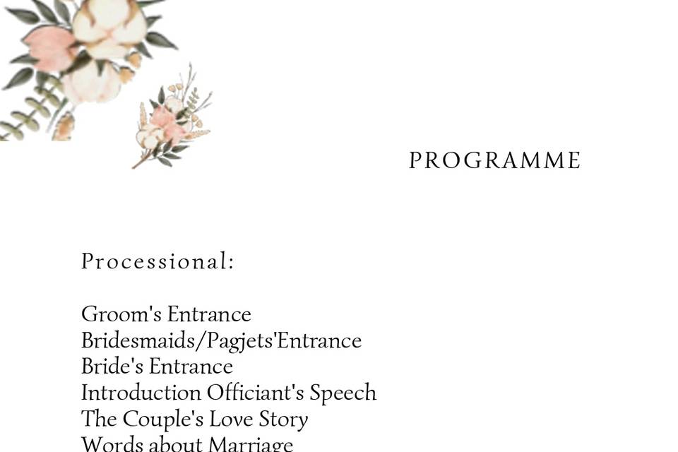 Programme