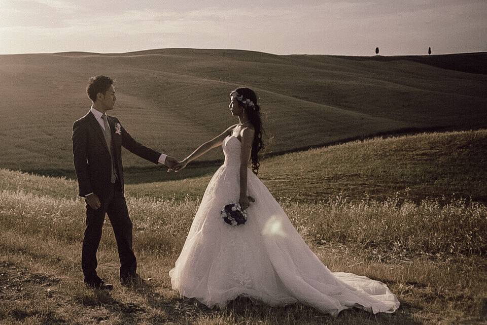 Wedding in Val d'Orcia