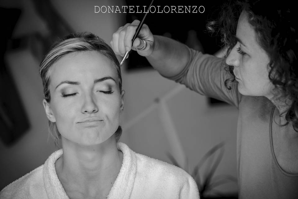 Preparazione sposa