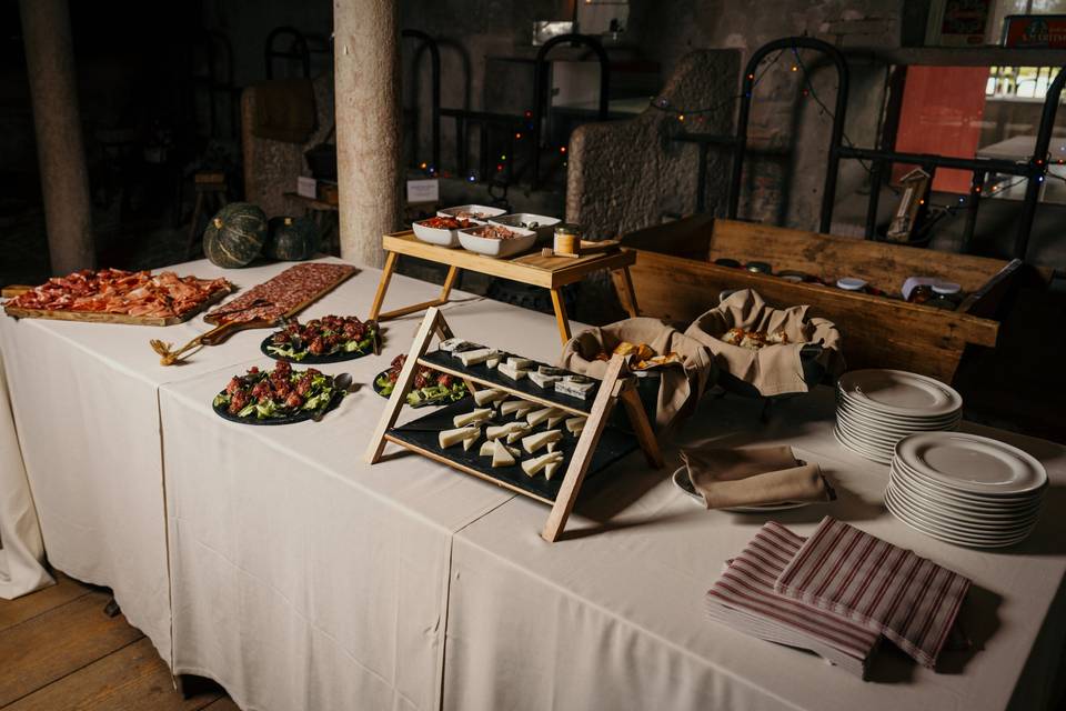 Buffet aperitivo