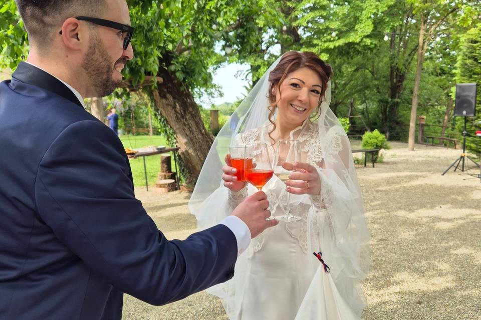 Cocktail catering sposi