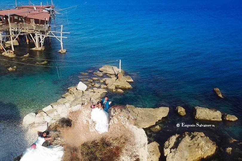 Drone trabocchi Fossacesia