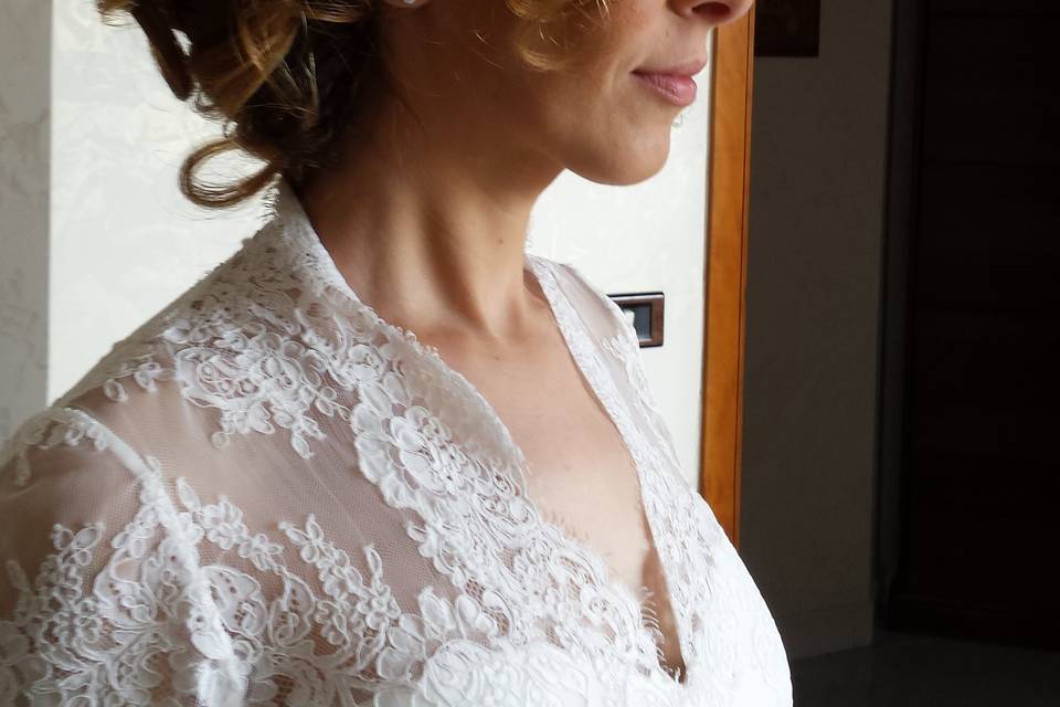 Acconciatura sposa Umberto Cap