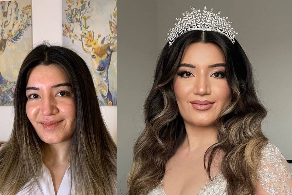 Prima e dopo Bride Turchia