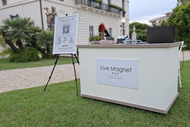 Postazione Live Magnet Bar