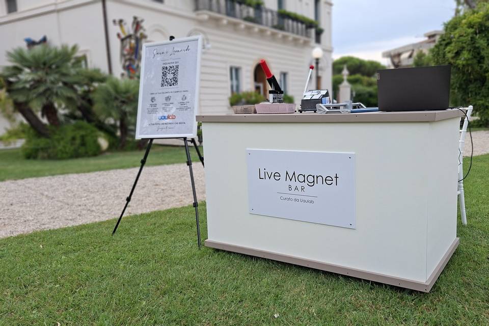 Postazione Live Magnet Bar