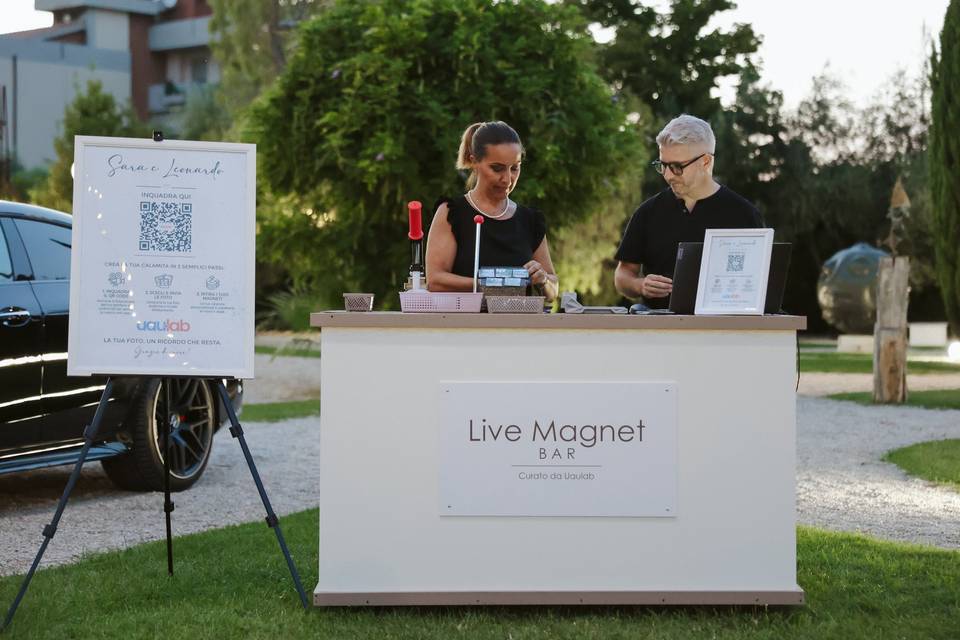 Postazione Live Magnet Bar