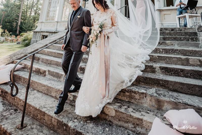 Sposa e papà