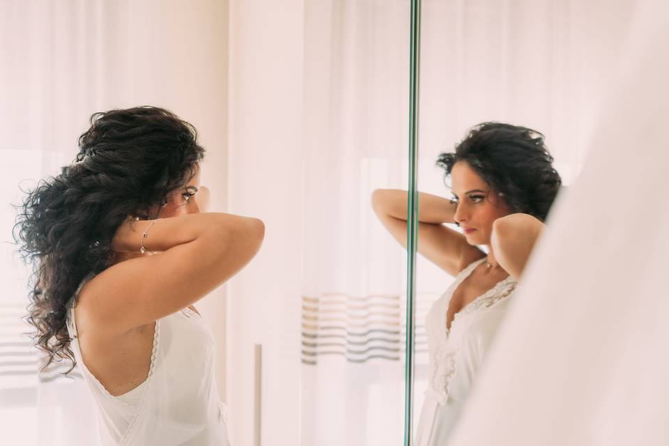 Preparazione sposa