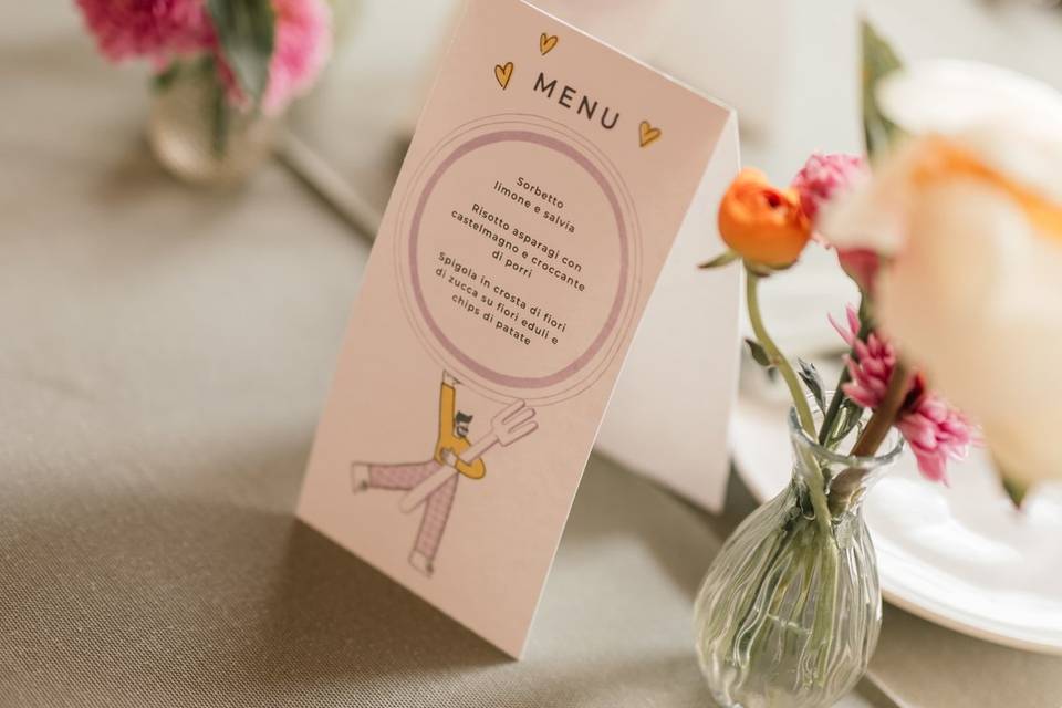 Menù illustrato