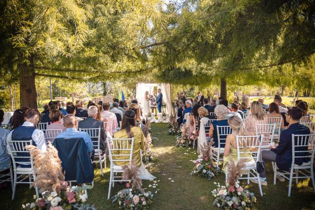 Cerimonia in Villa O'Hara